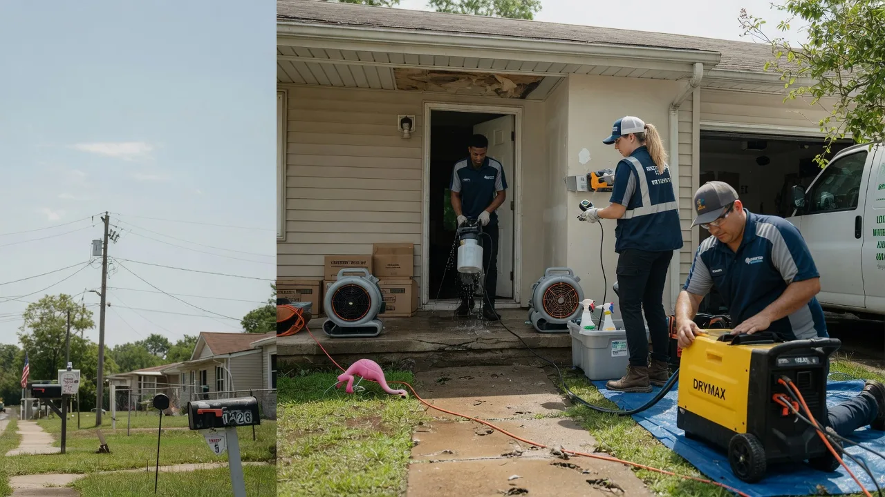 Storm Damage Water Removal in Brownwood, TX near me